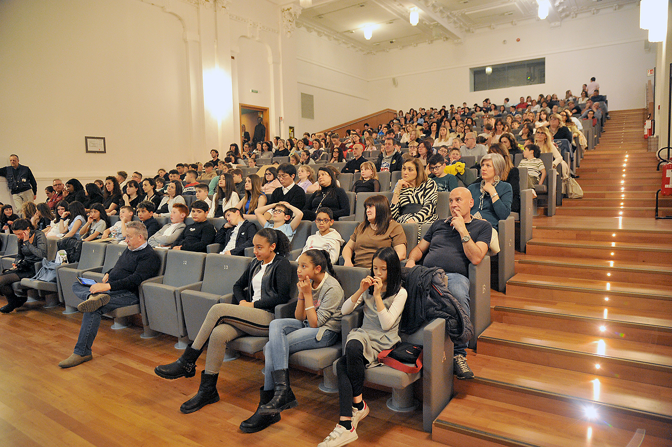 Pubblico in sala