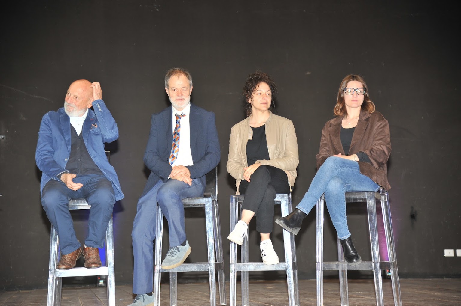 La giuria con Giancarlo Migliorati
