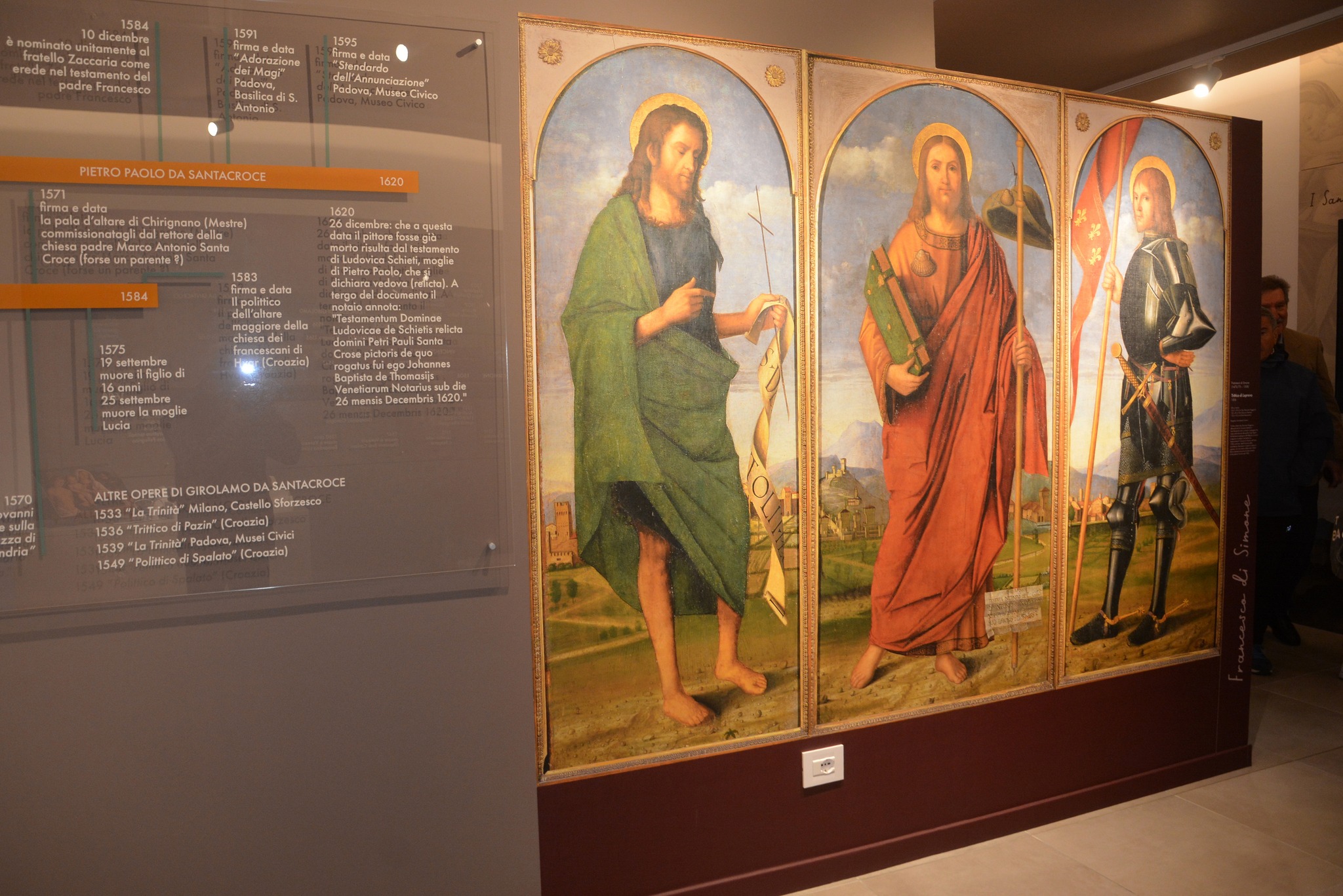 Sala espositiva del Museo