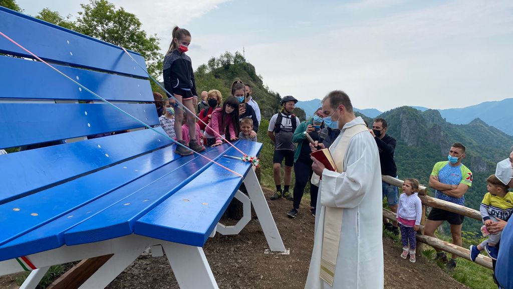 un momento dell'inaugurazione
