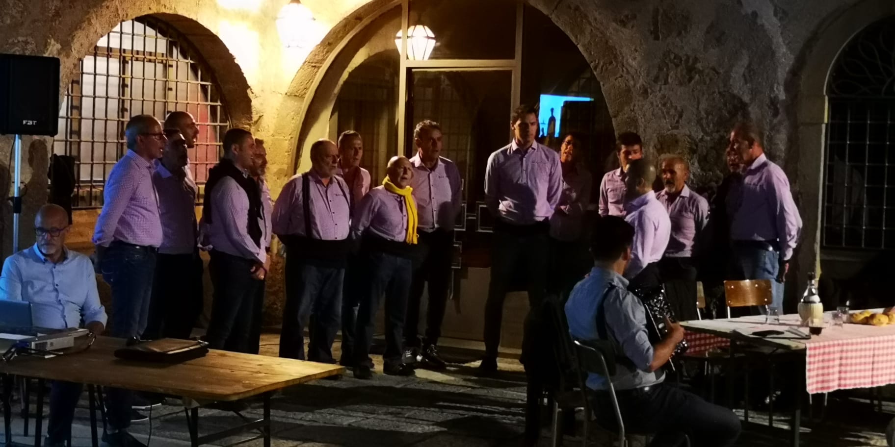 la festa in piazza
