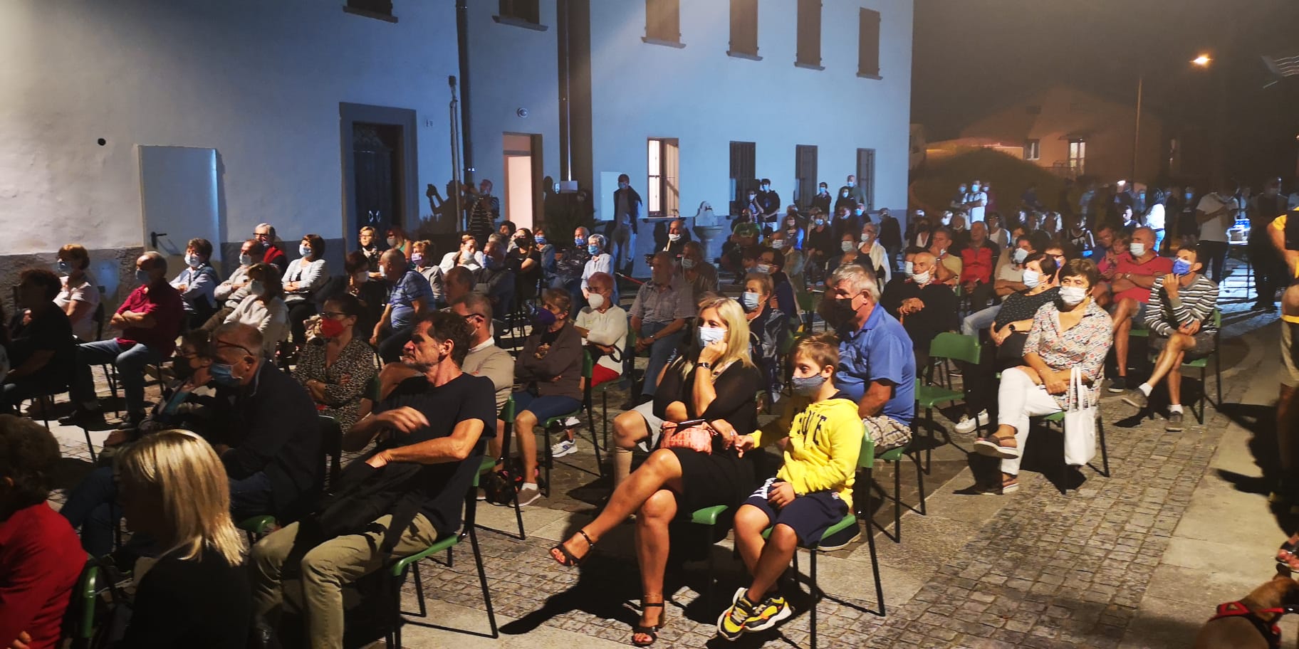 la festa in piazza
