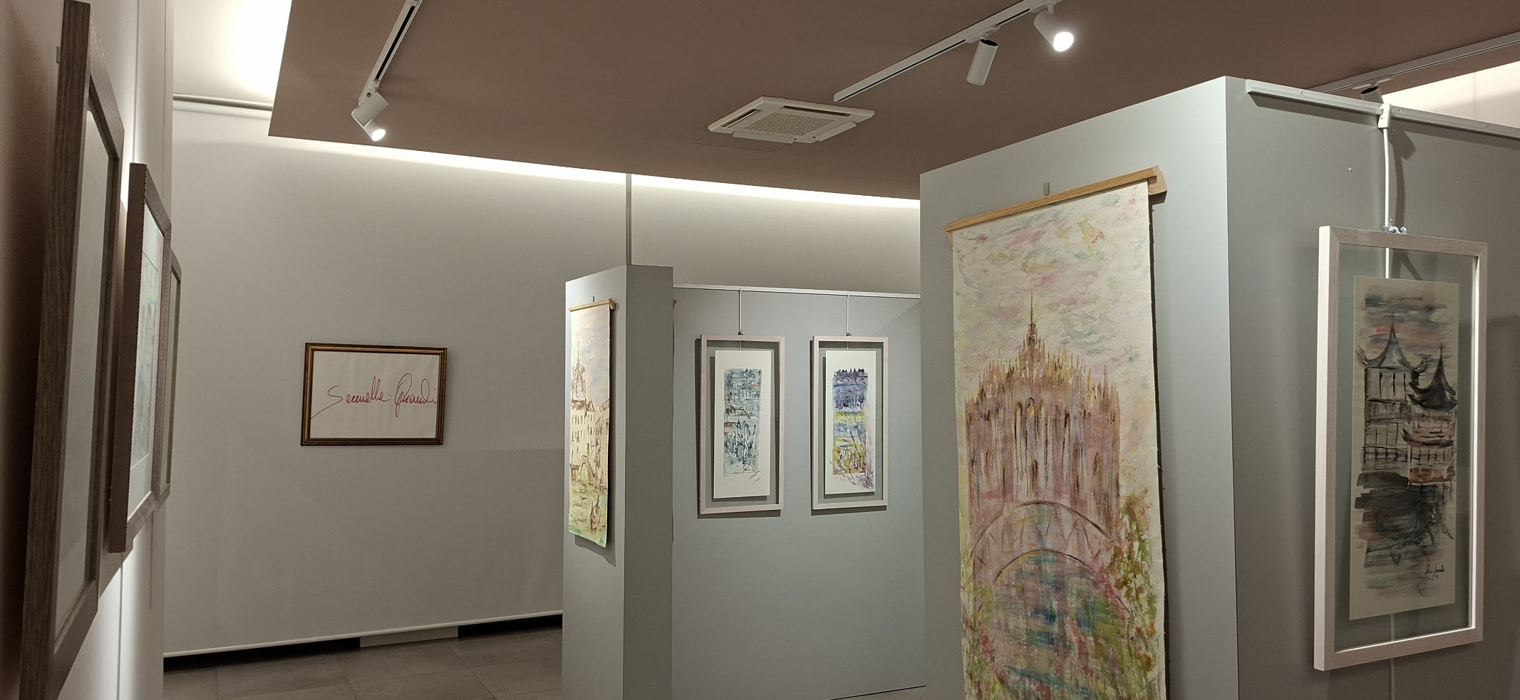 Inaugurazione mostra Serenella Oprandi 1