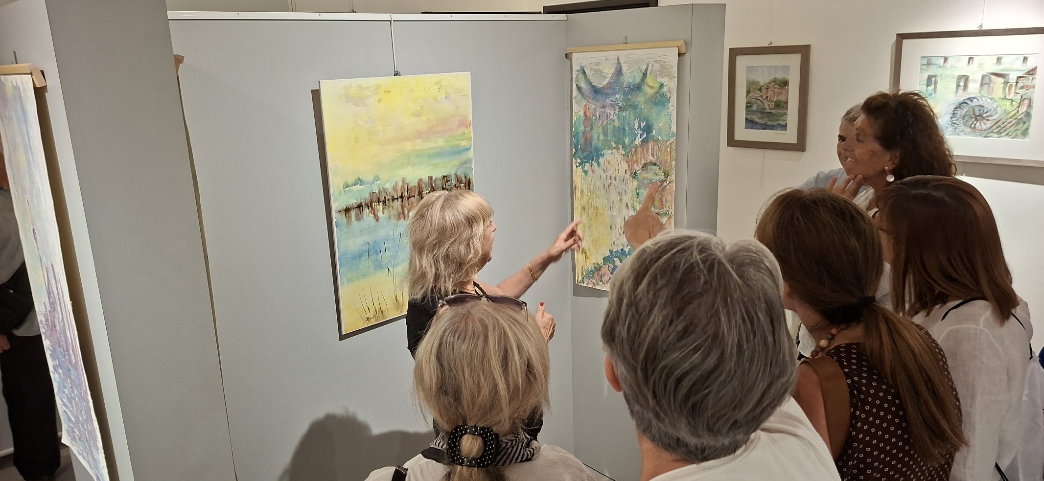 Inaugurazione mostra Serenella Oprandi 3