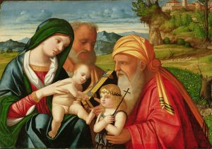 Sacra Famiglia con San Simeone