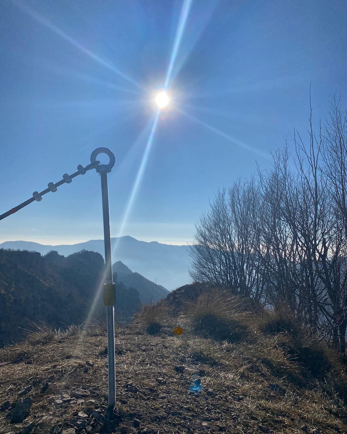 Panorama dalla ferrata